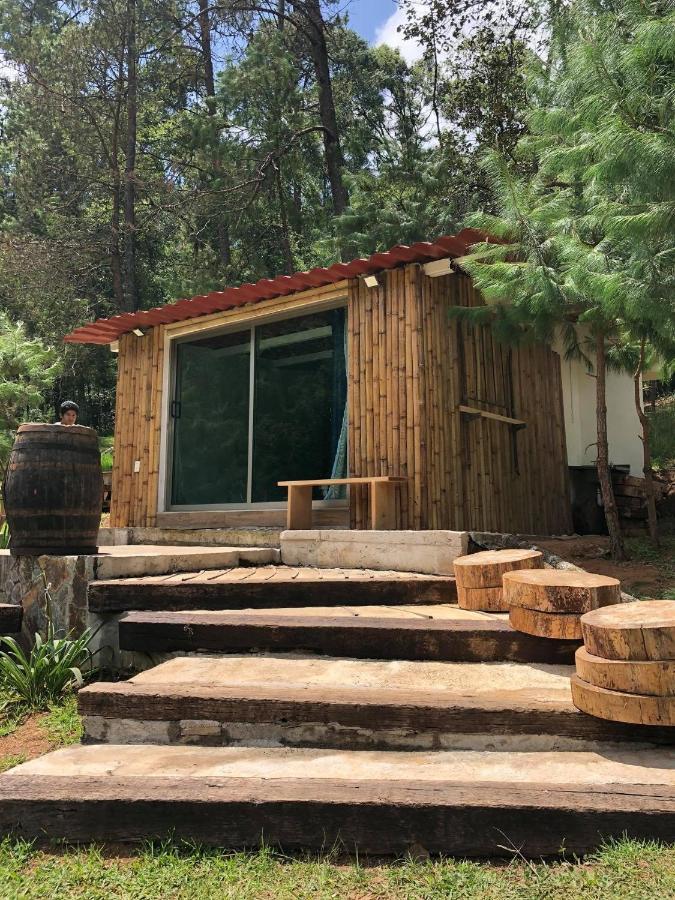 Cabana Romantica En El Bosque! Acaxochitlan ภายนอก รูปภาพ